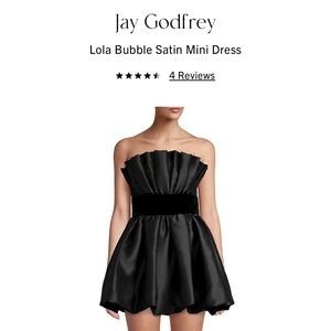 Jay Godfrey Black Dress